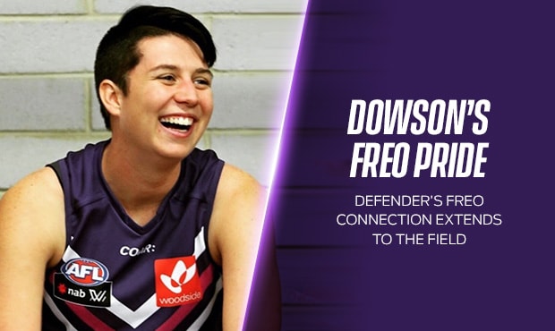 EBONY HERO 2 2510.jpg Fremantle drafted Ebony Dowson with pick no.64 at Tuesday's NAB AFLW Draft. - Fremantle,Fremantle Dockers,AFLW,AFLW Draft